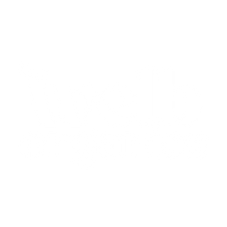 Welb Organics Logo in white with no background